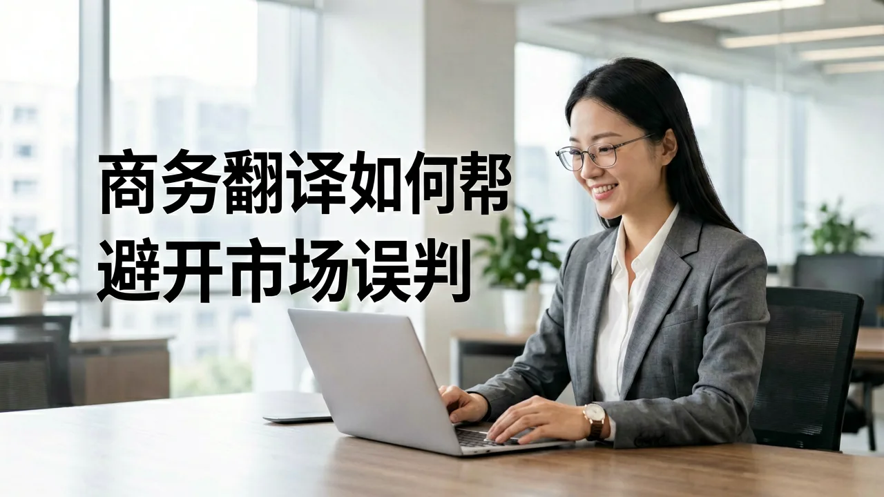 商务翻译如何帮企业避开市场误判